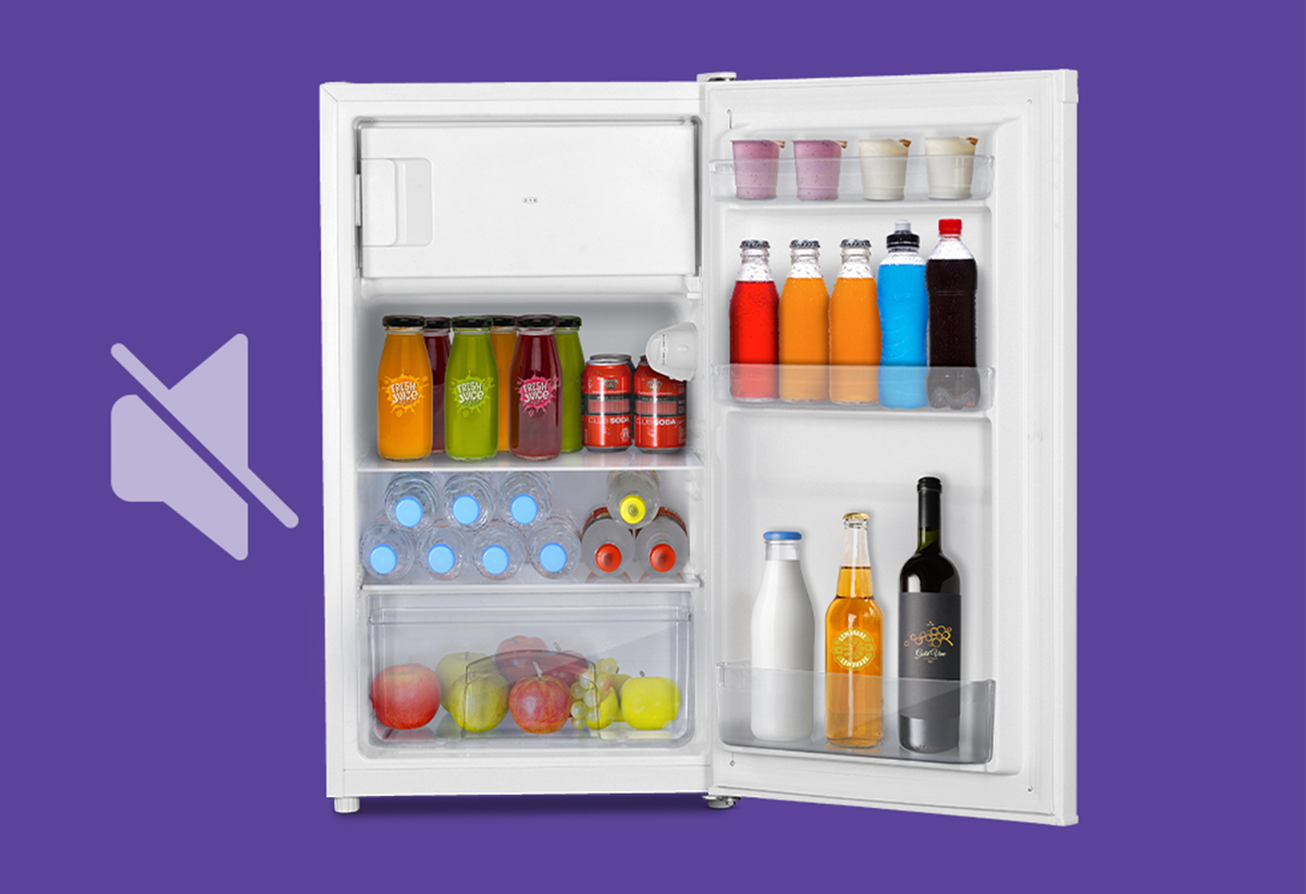 Ό θόρυβος του ψυγείου.